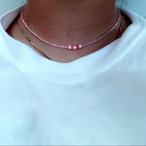 Beaded choker